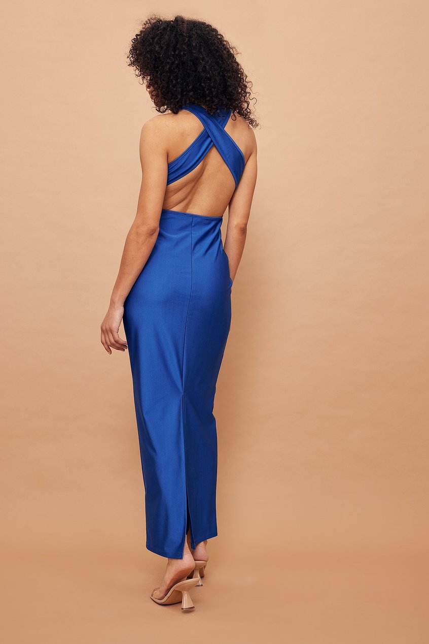 Vestidos Vestidos de gala | Open Back Maxi Jersey Dress - RV31565