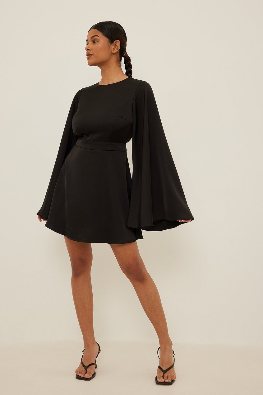 Kleider Abendkleider | Minikleid mit offenem Rücken - MF50543