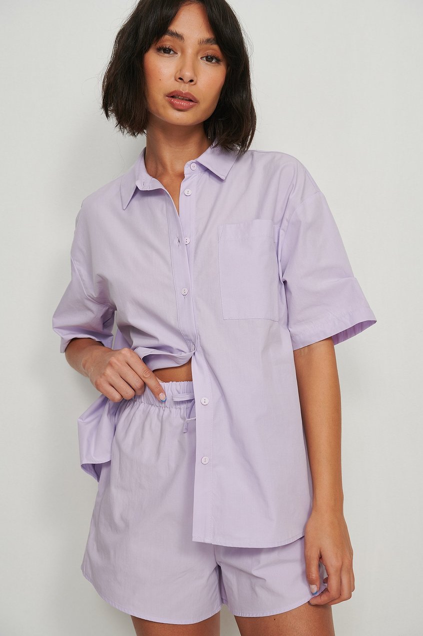 Lingerie et vêtements de nuit Pyjamas | Short en coton bio - RX05497