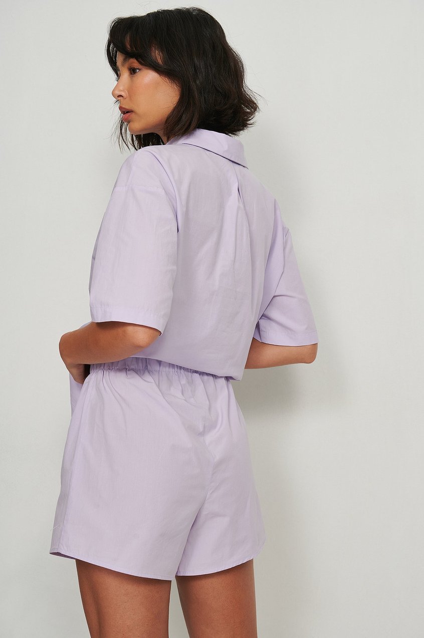 Lencería Pyjamas | Pantalón corto de algodón orgánico - JL70078