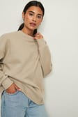 Taupe Oversized sweater