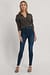 Skinny Jeans mit super hoher Taille