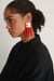 Oversize Colored Beads Earrings