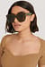 Oversize Rounded Cateye Sunglasses