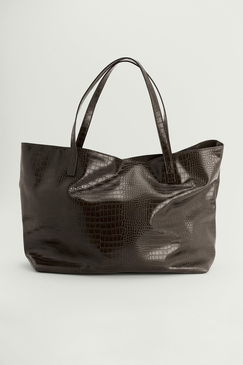 Taschen Tote bags | Oversized Shopper in Krokodillederoptik - HL86479