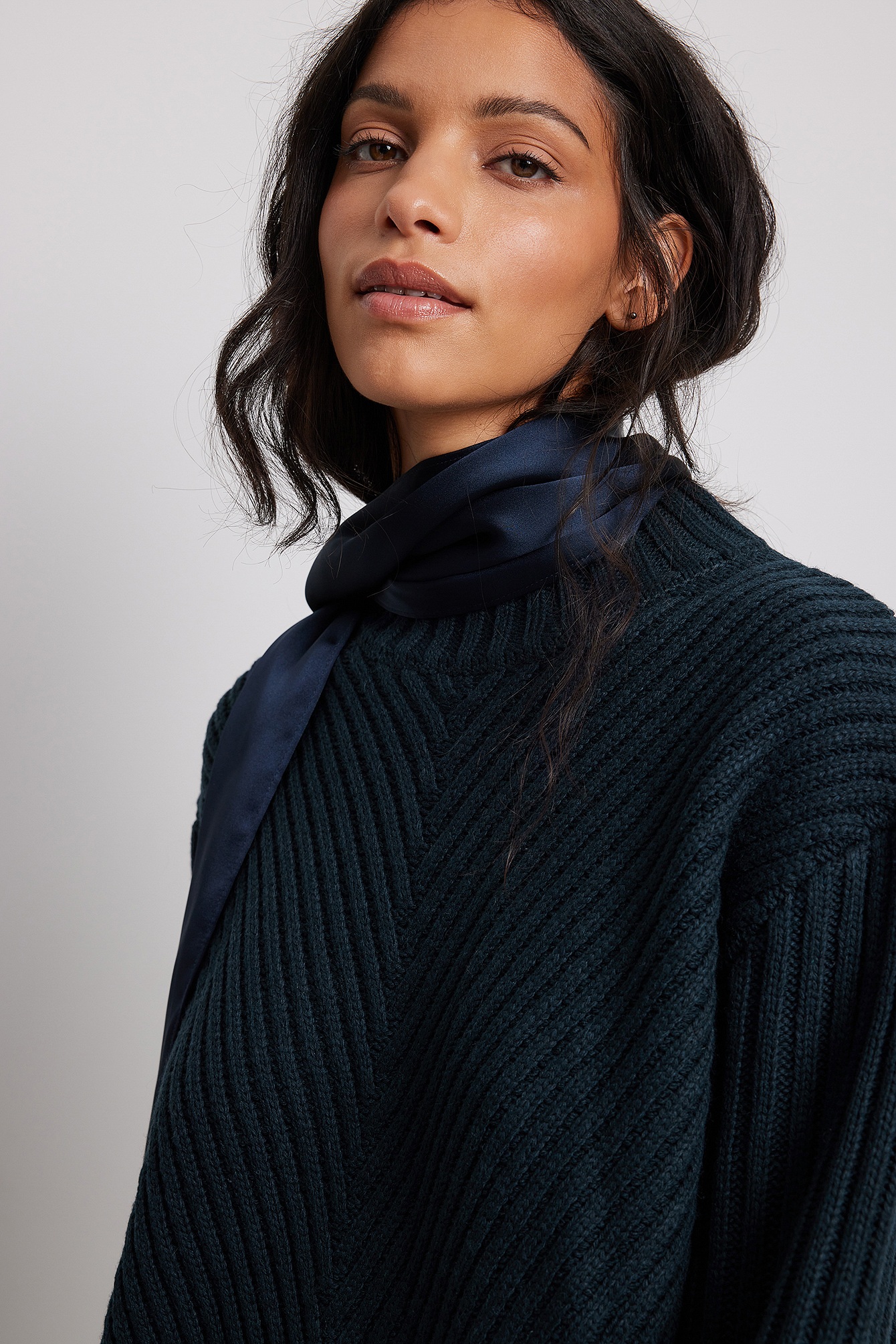 royal blue oversized sweater