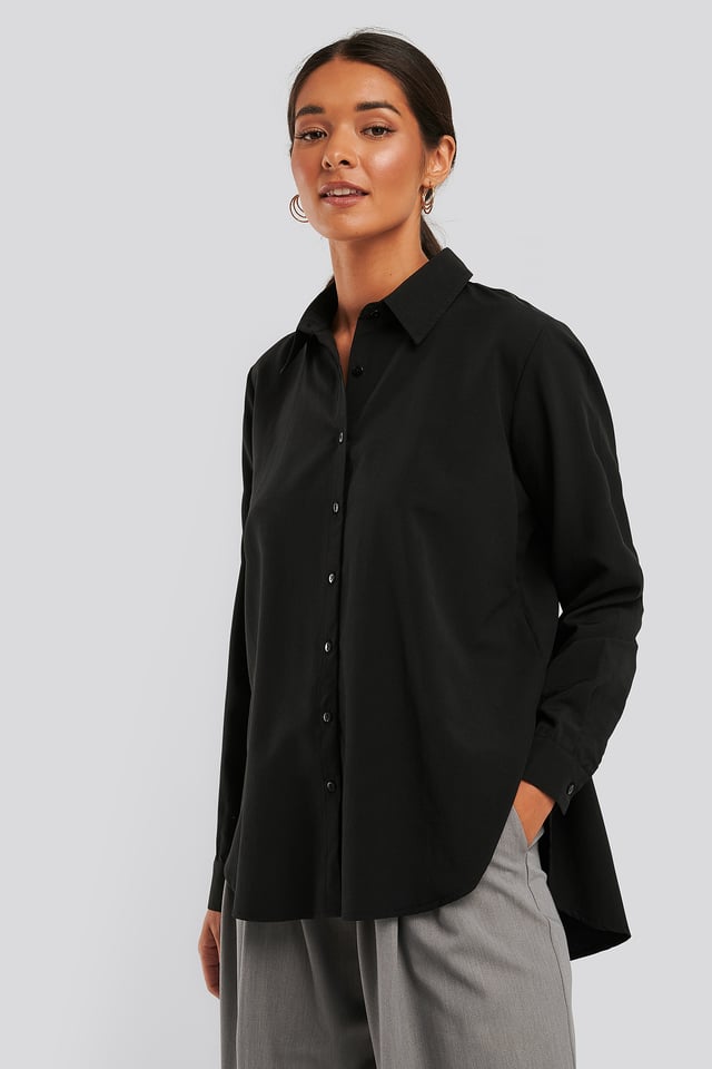 Oversize-Paita Black