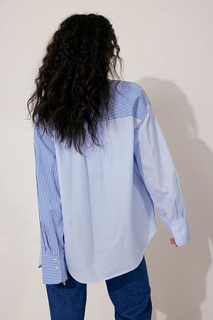 Blue Stripe Stribet skjorte