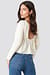 Oxford Long Sleeve Shirt With Open Back