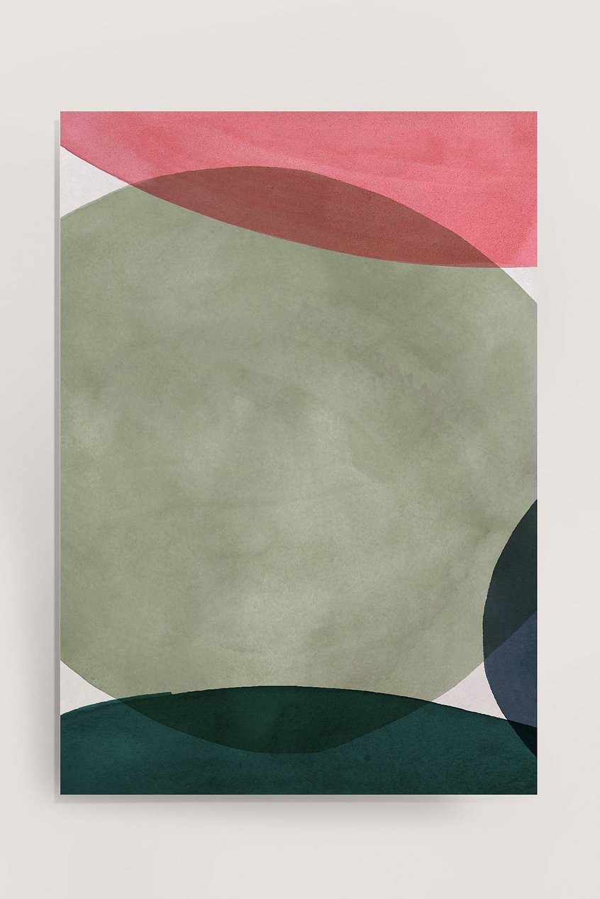 Salon Living Room | Affiche Painted Circles - IP54473