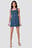 Pinafore Mini Denim Dress