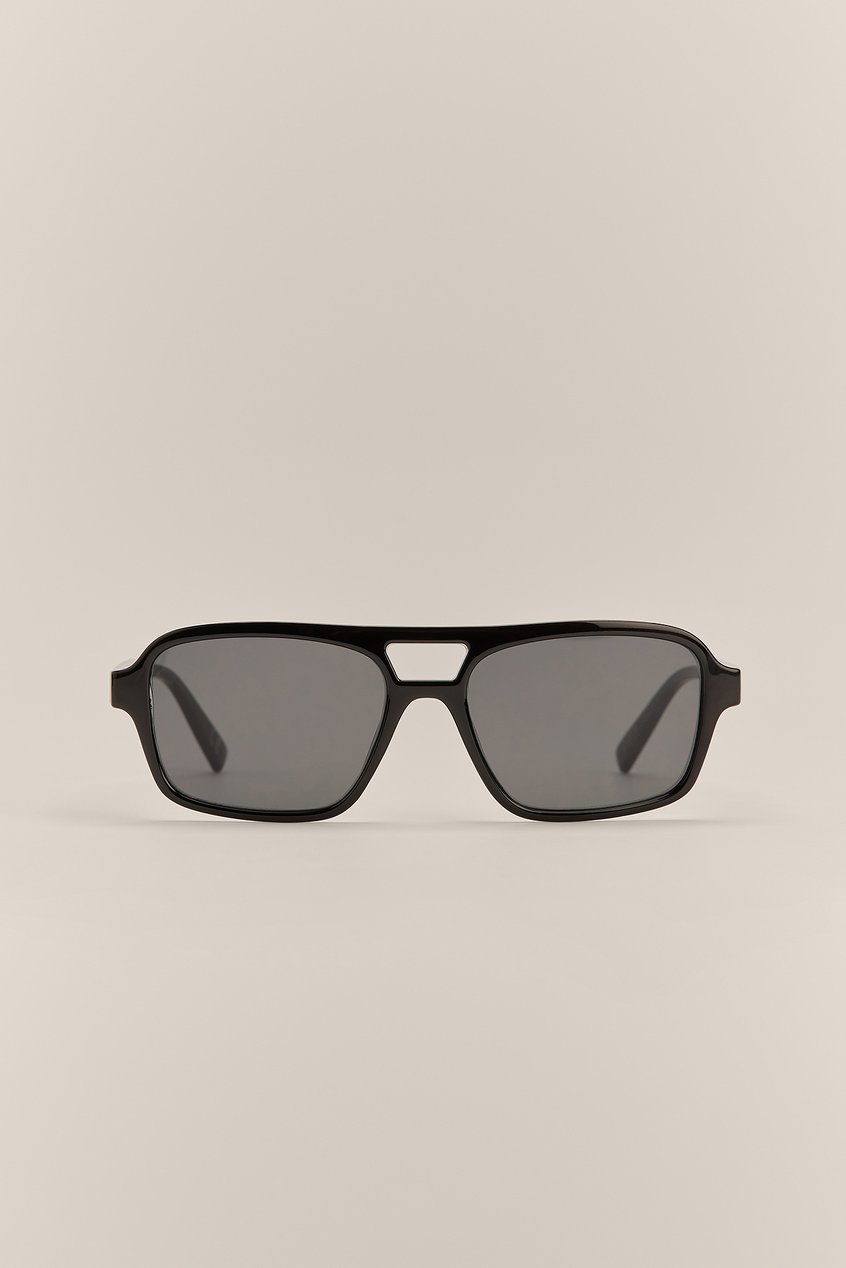 Accessoires Lunettes de soleil carrées rétro | Plastic Frame Aviator Sunglasses - ES38716