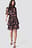 Puff Sleeve Chiffon Mini Dress