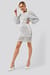 Puff Sleeve Sequin Mini Dress