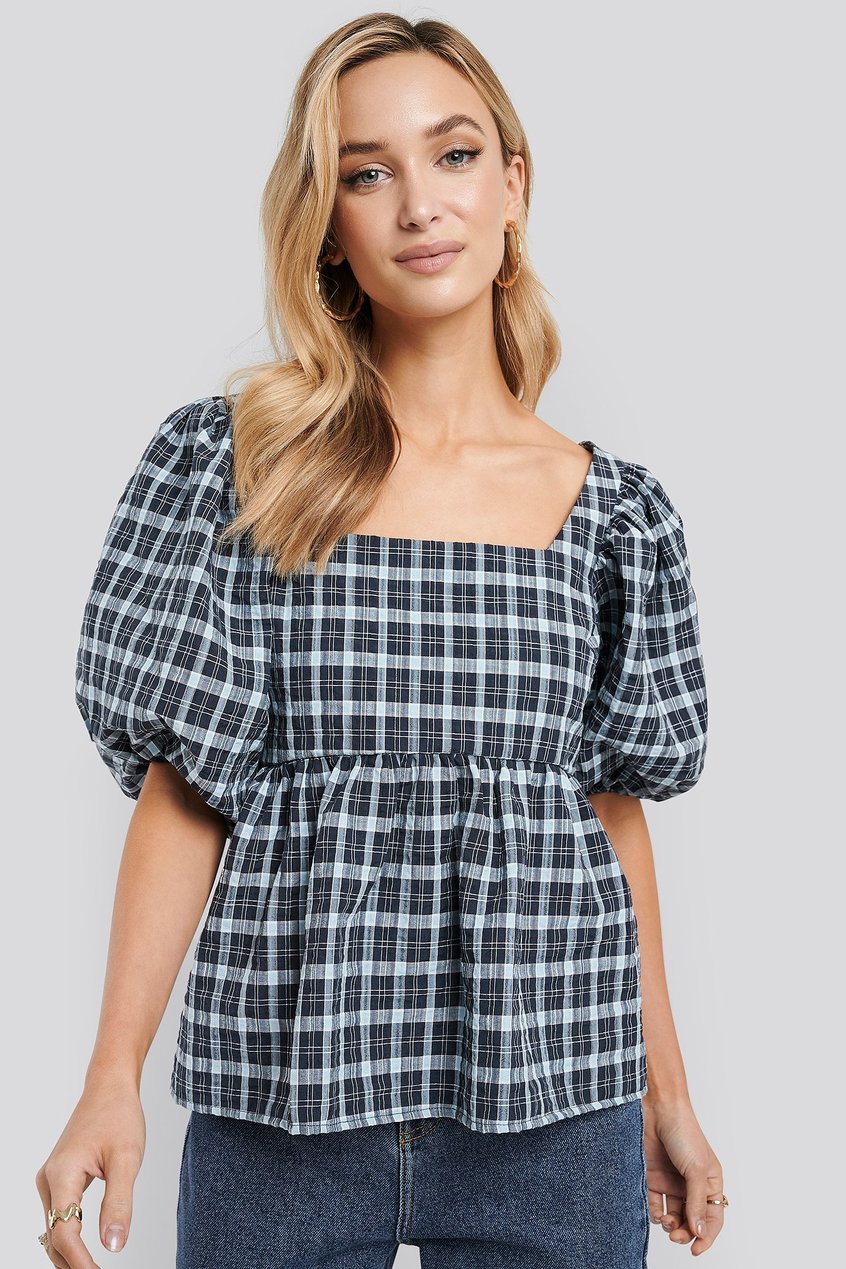Chemises | Blouses Blouses à manches ballon | Puff Sleeve Smock Blouse - OF58728