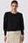 Puff Sleeve Wide Rib Knitted Sweater