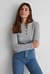 Pure Wool Ribbed Knitted Sweater