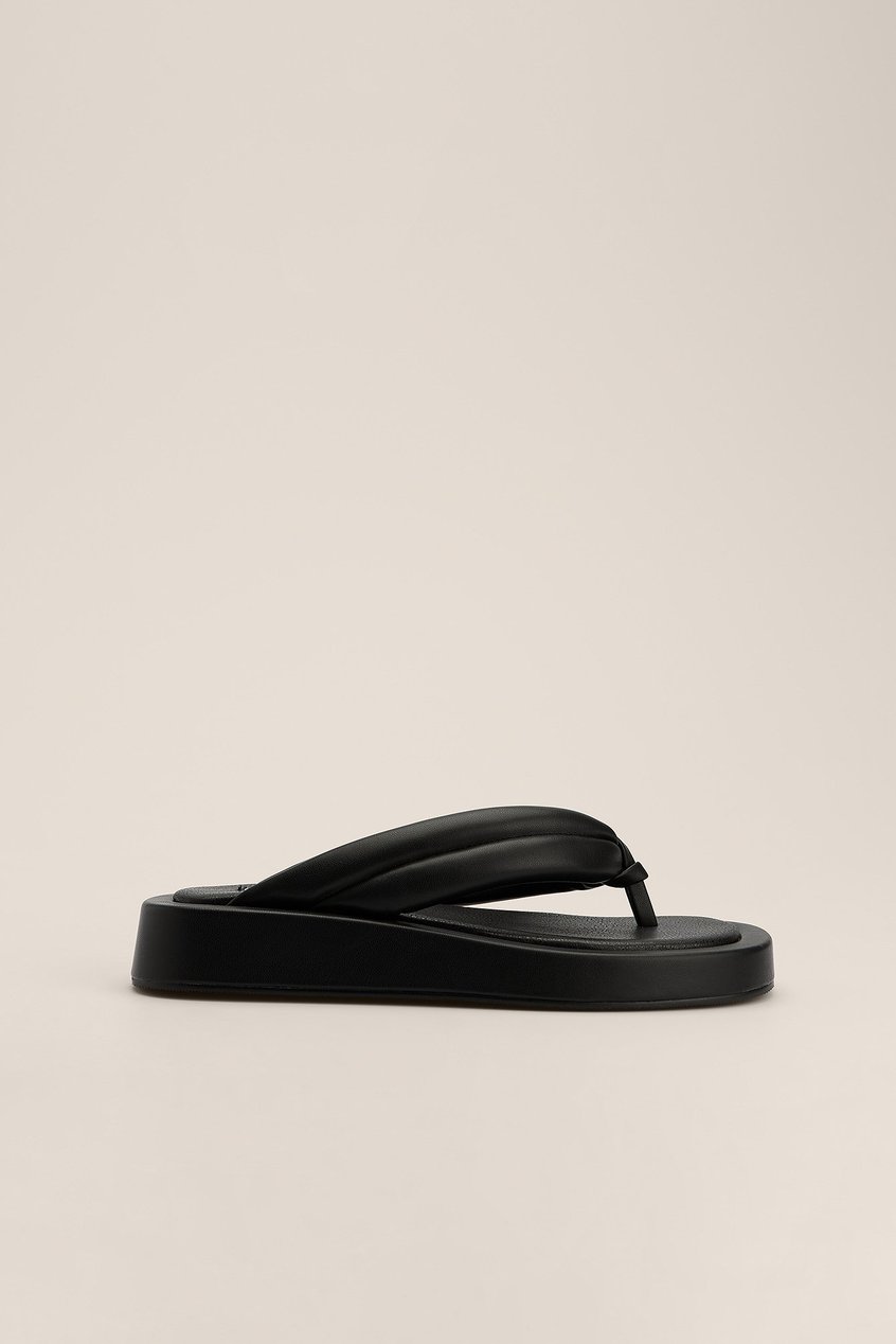 Schuhe Slip Ons & Flip Flops | Gesteppte Sandalen - RA38224