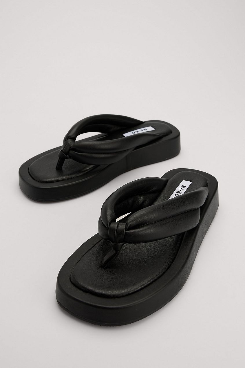na-kd.com | Quiltade sandaler