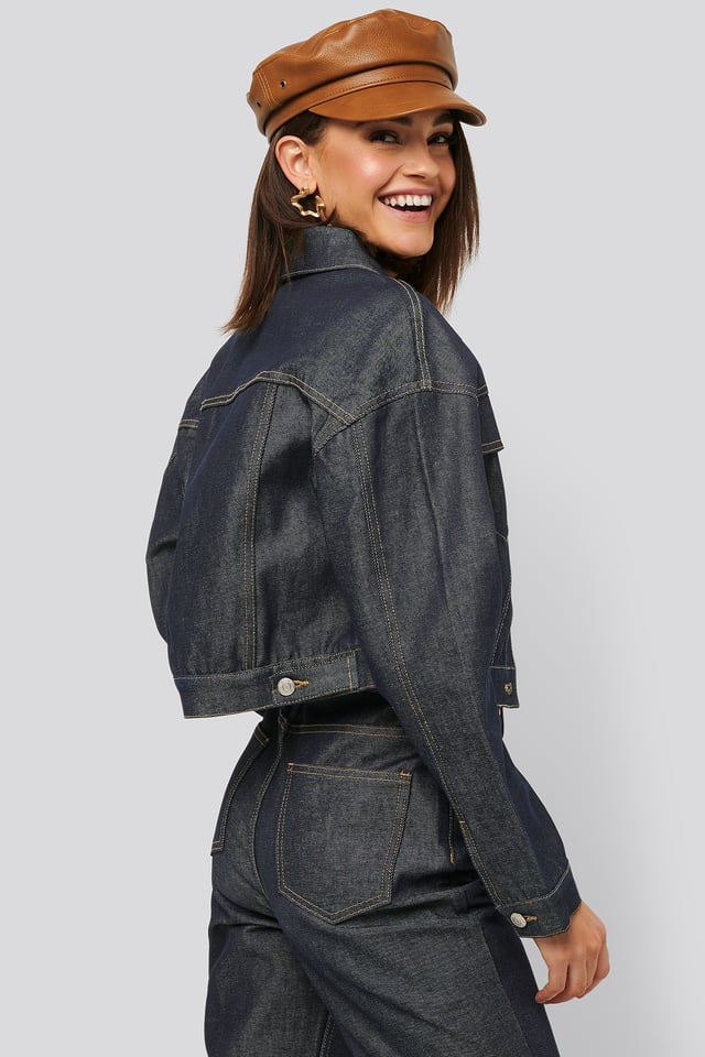 Denimjakke Dark Blue