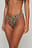 Recyklingowana dolna część bikini ze szwami z brzegu