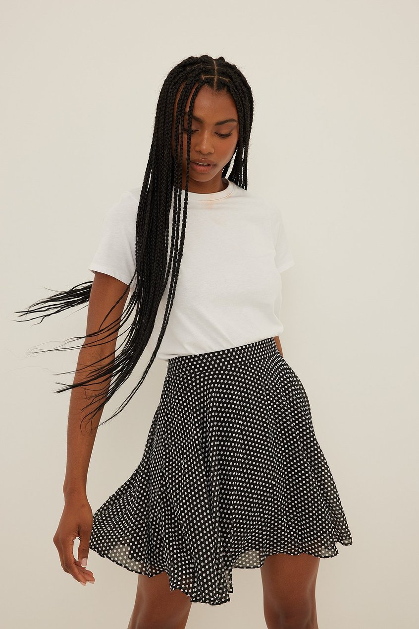 Faldas Summer Skirts | Recycled Chiffon Mini Skirt - KC87915