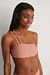 Recycled One Shoulder Bandeau Top