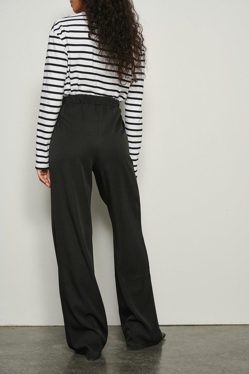Pantalons Pantalon tailleur | Recyclé pantalon de costume taille élastique - CK38743