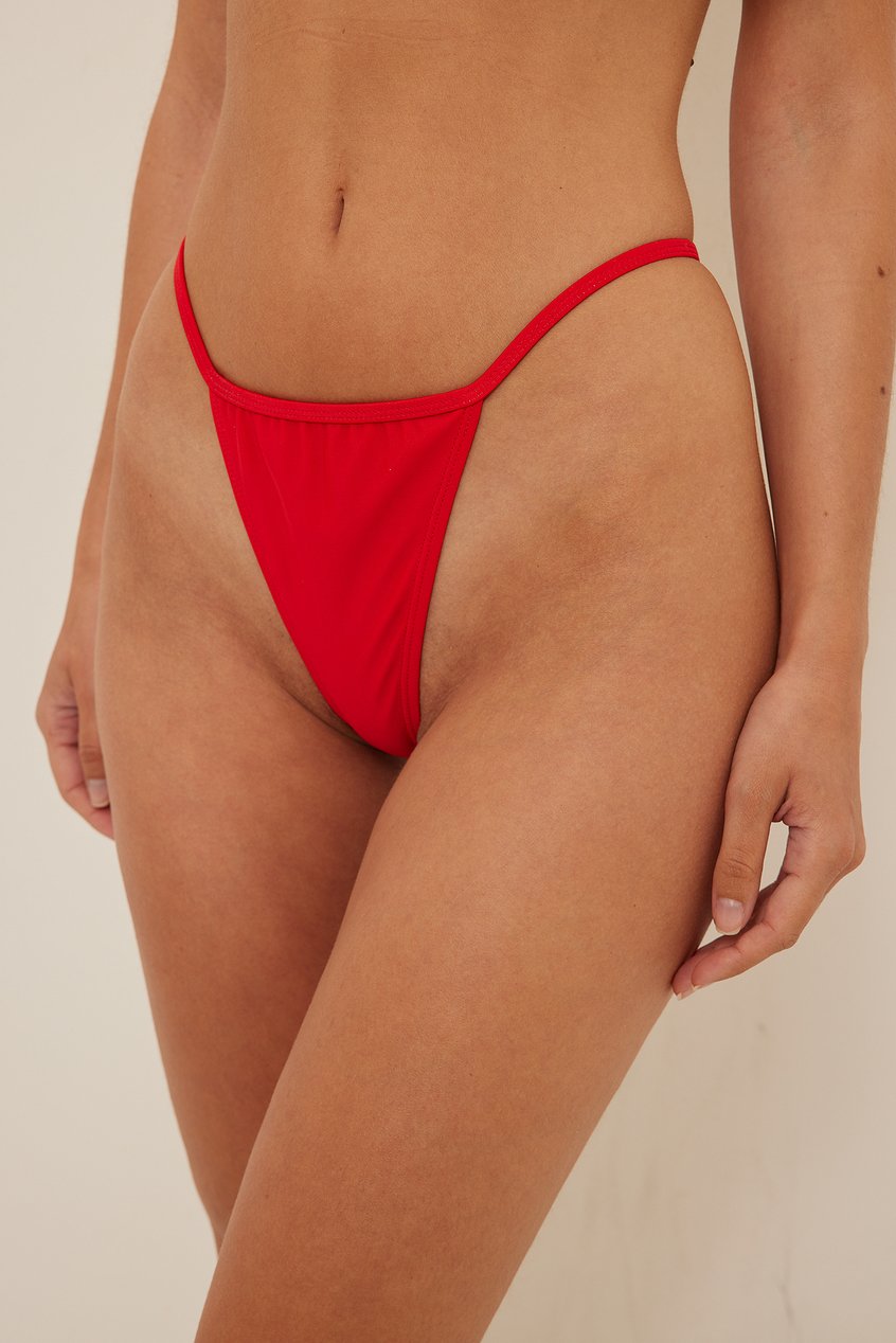 Schwimm & Strandbekleidung Bikini Unterteile | Bikini-Höschen mit dünnen Schnüren - PZ86659