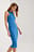 Recycled Sleeveless Ribbed Midi Dress