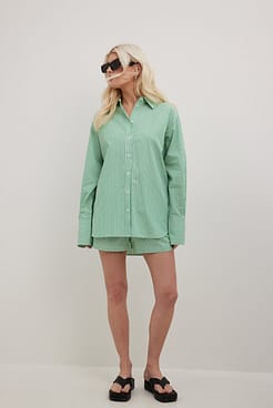 Relaxed Cotton Shirt Outfit