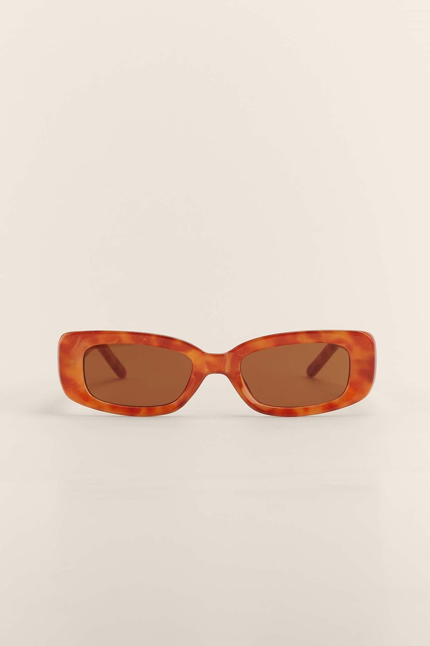 Accessoires Vintage eckige Sonnenbrillen | Sonnenbrille Mit Retro-Brillengestell - DQ01675