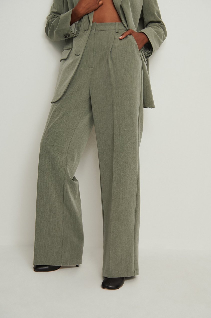 Hosen Sets | Anzughose mit hoher Taille - SW81748