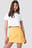 Ring Puller A-Line Mini Skirt
