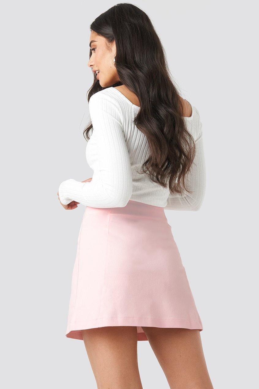 Röcke Skirts | Ring Puller A-Line Mini Skirt - DQ08479