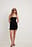 Marszczona sukienka mini z siateczki