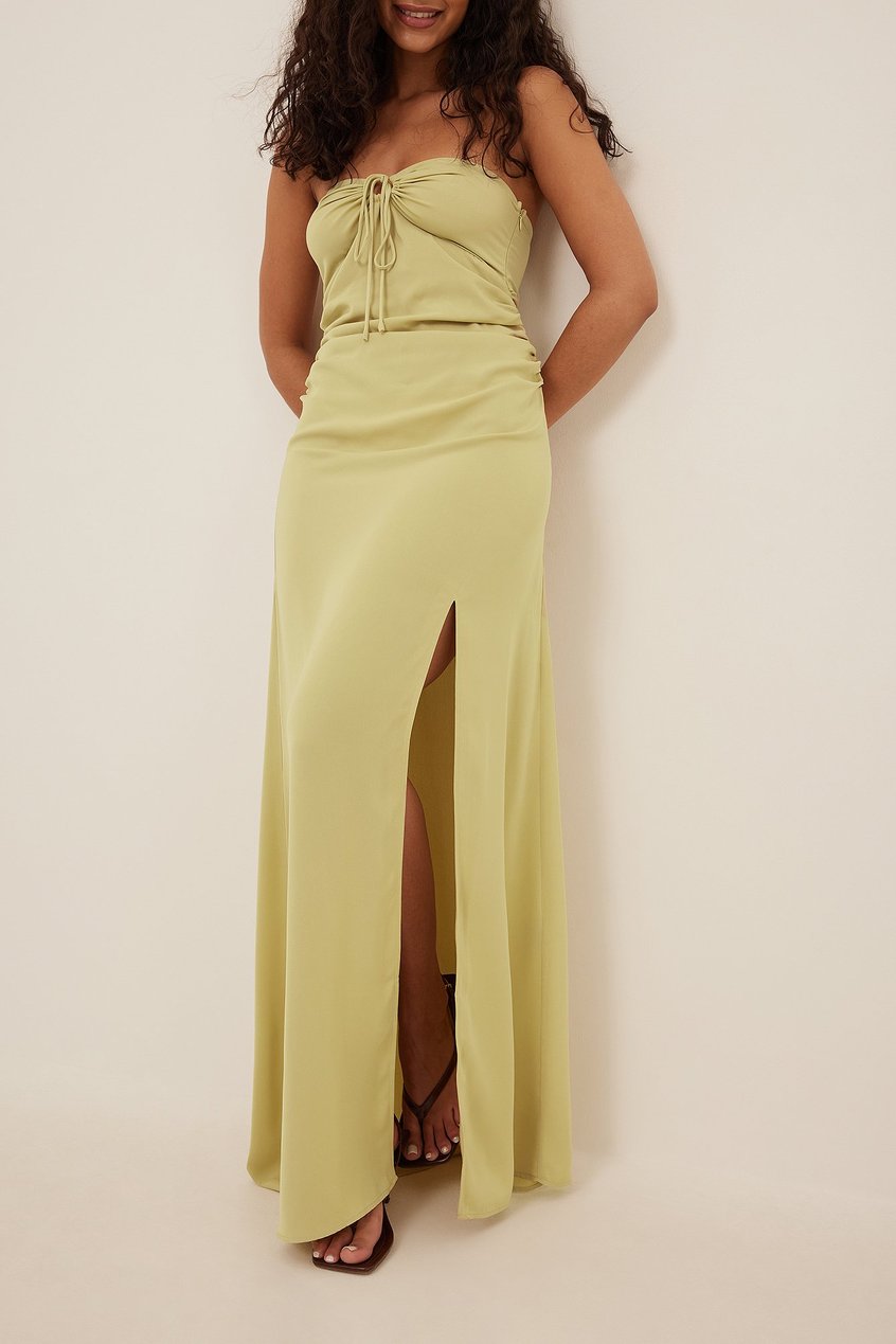Vestidos Vestidos largos | Rouched Bandeau Maxi Dress - VV51072
