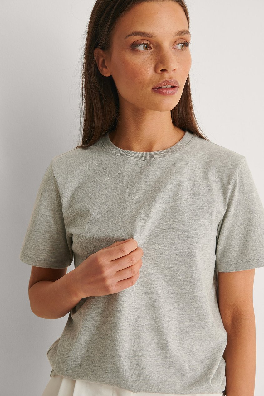 Oberteile Reborn Collection | T-Shirt mit rundem Ausschnitt aus Bio-Baumwolle - VB19004