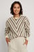 Round Neck Pattern Sweater