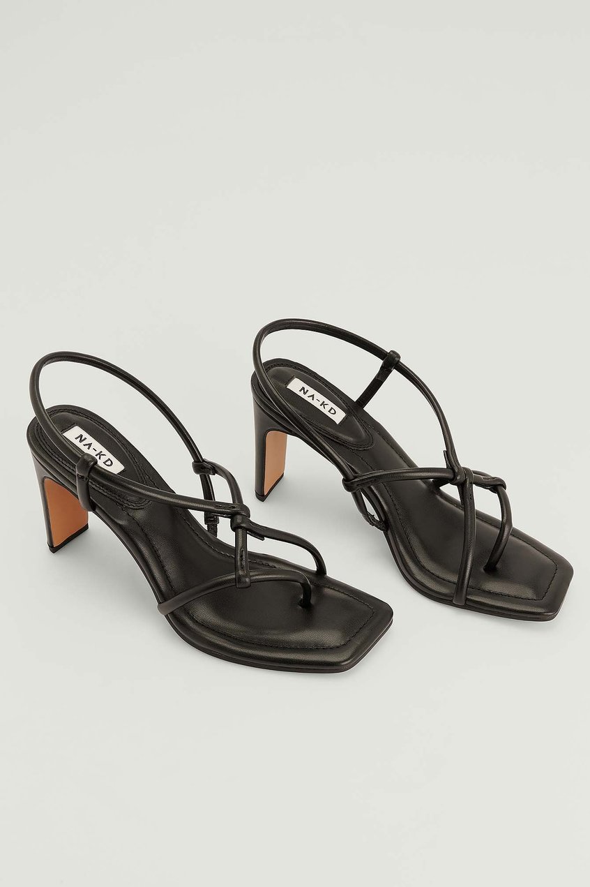 Zapatos Heeled Sandals | Tacones de tiras redondeados - SR15869