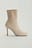 Rounded Toe Ankle Boots