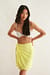 Spódnica mini typu sarong