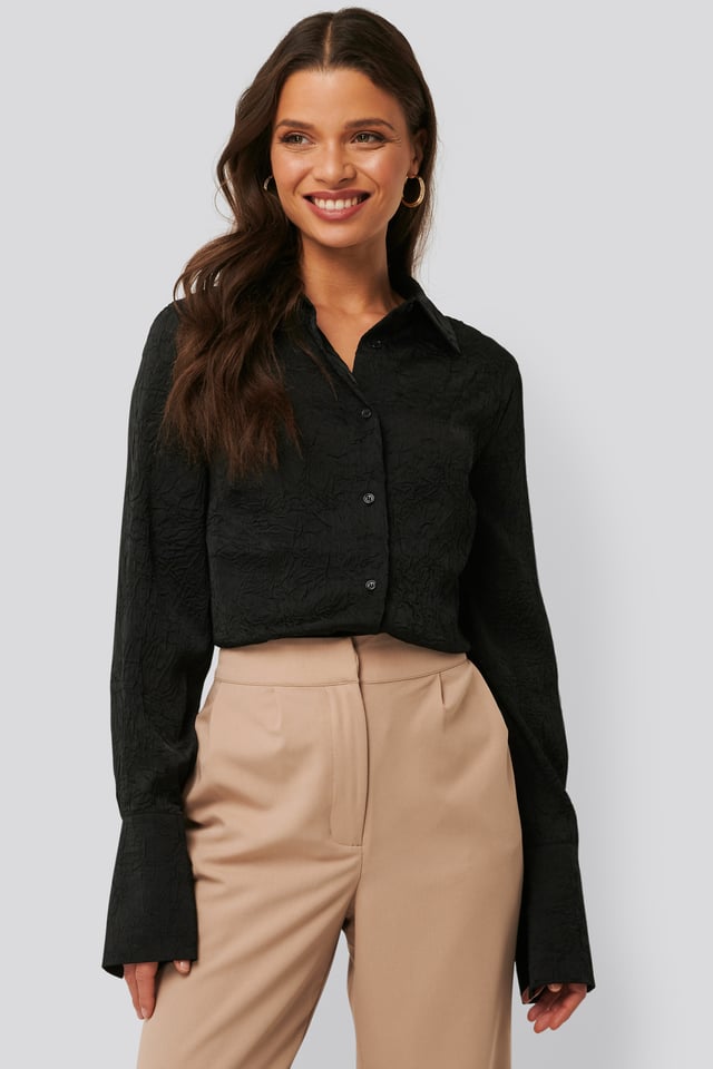Satengkjole Black