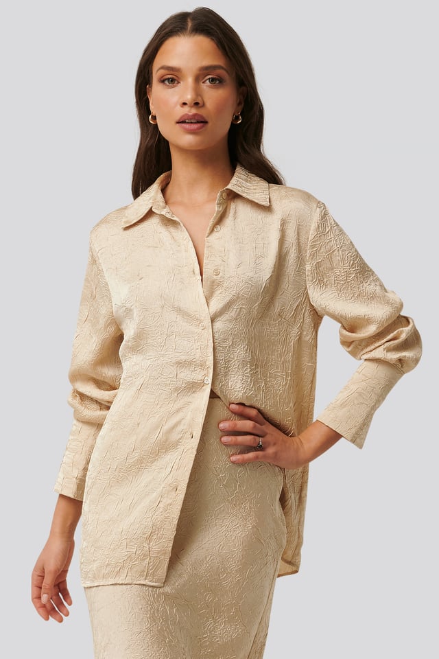 Satengkjole Beige
