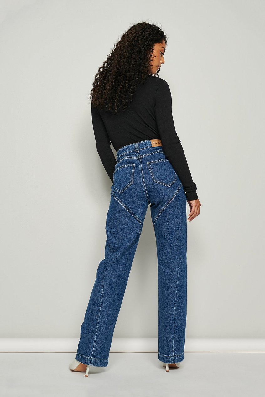 Jeans High Waisted Jeans | Organische Jeans mit hoher Taille - UC29314