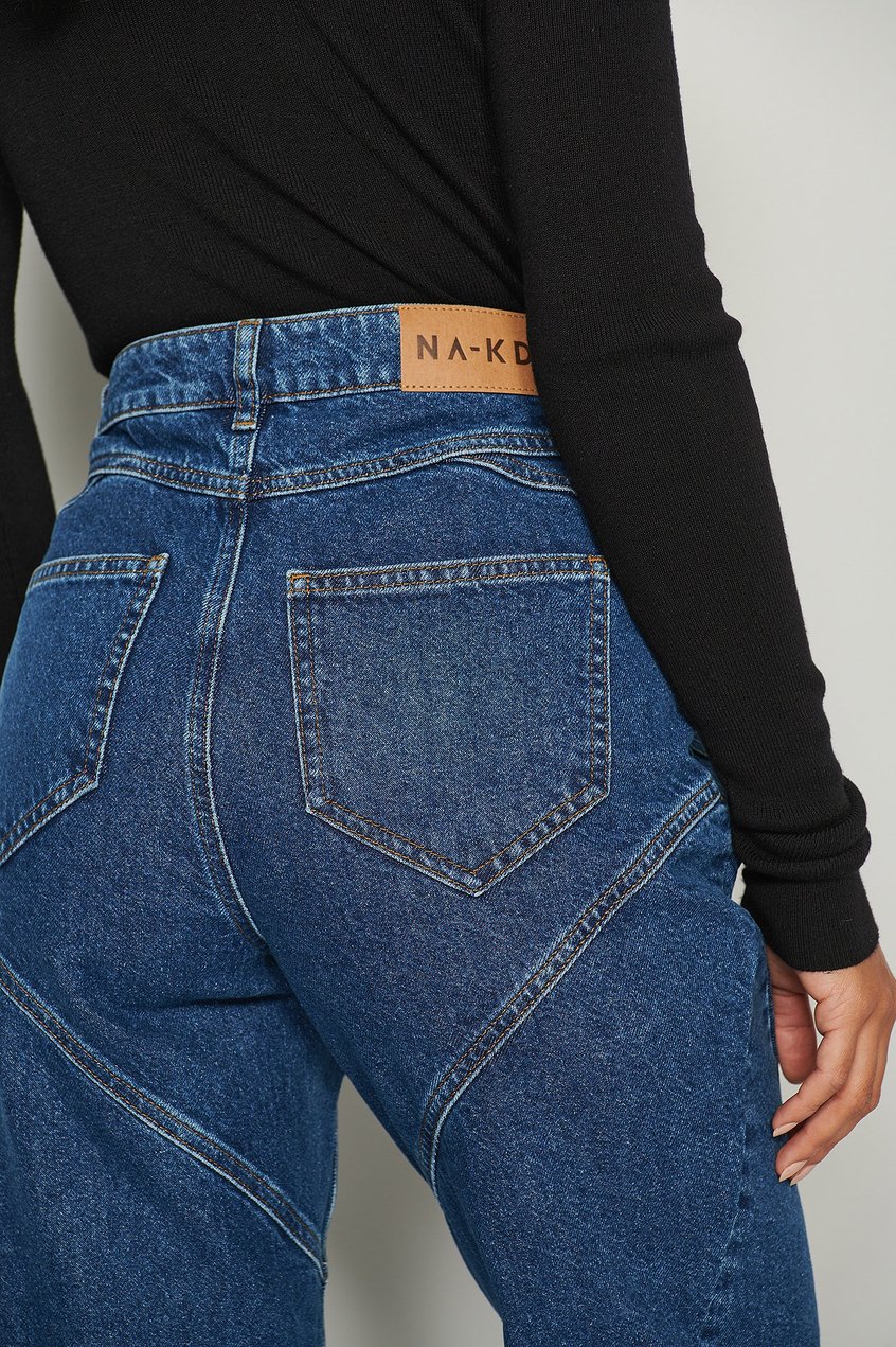 Jeans High Waisted Jeans | Organische Jeans mit hoher Taille - UC29314