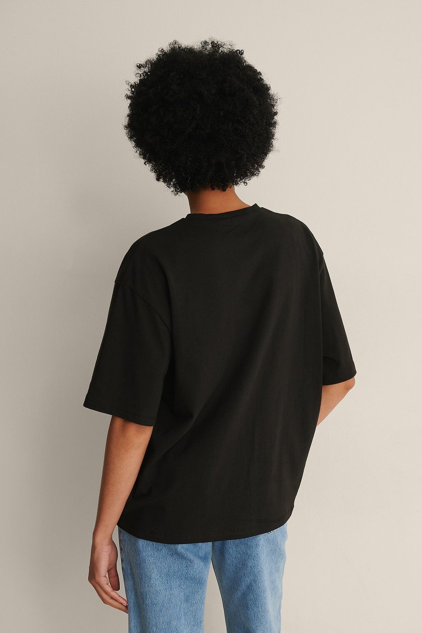 Oberteile Oversize T-Shirts | T-Shirt mit Serene-Aufdruck - LN04340