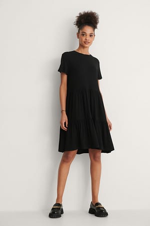 Black Sharona Mini Dress