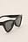 Sharp Triangle Cateye Sunglasses
