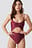 Shiny Cut Out Front Ruched Swimsuit
